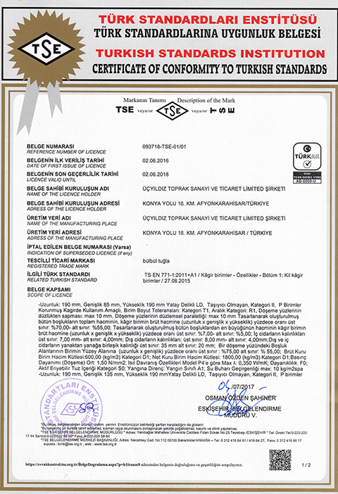 8,5 tuğla, izo tuğla, 13,5 tuğla tuğl, kuzu tuğla, turbo baca tuğla, kare baca tuğla, yuvarlak baca, baca büzü, geçmeli tuğla, şönt baca tuğla, 